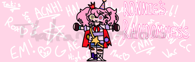 Ronnie’s banner thing-
