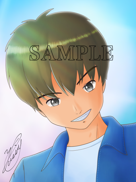プレゼントしたアイコンです