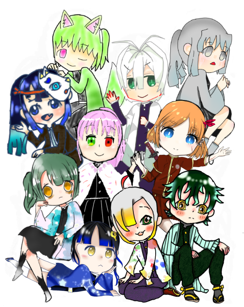 鬼滅の刃　オリキャラ合作！完成！