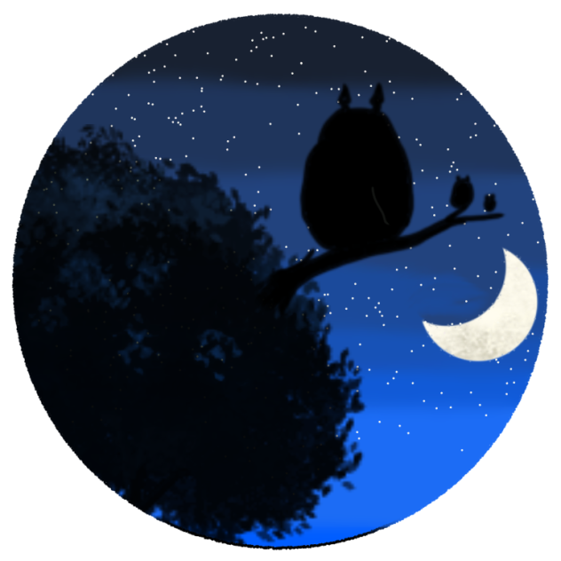 月夜の晩に