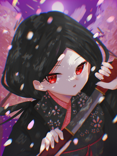 花は桜木 人は武士 Ibispaint