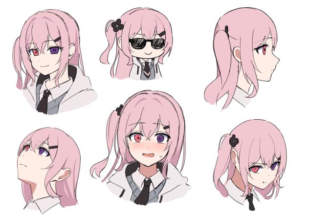 お顔練習①