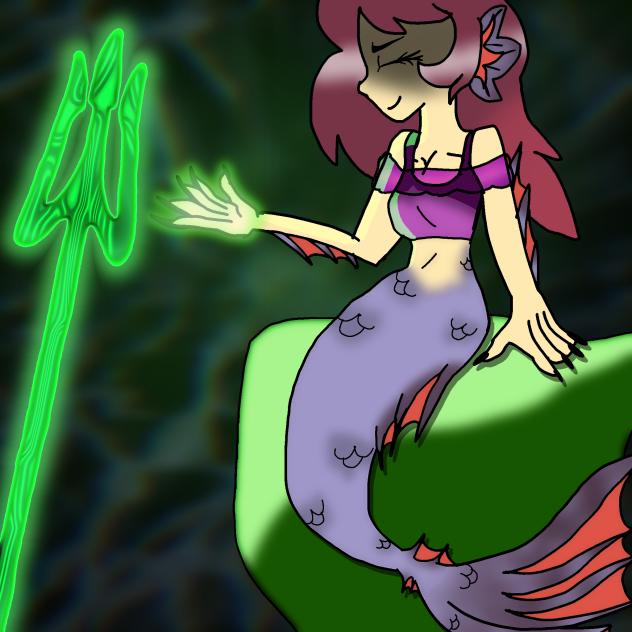 The curse of trident of Oceanus.