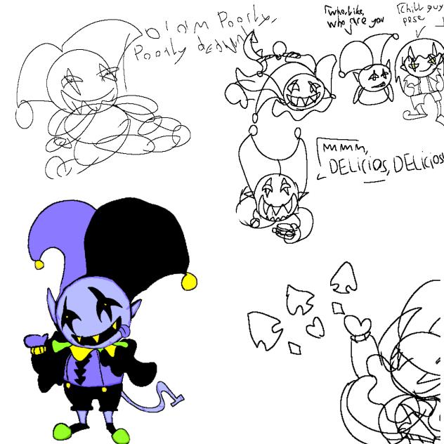 Jevil doodles