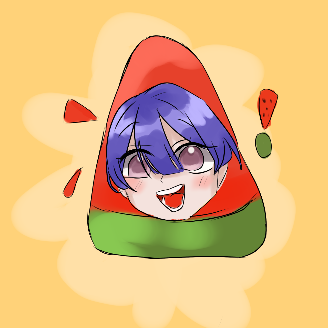 watermelon 🍉 - ibisPaint