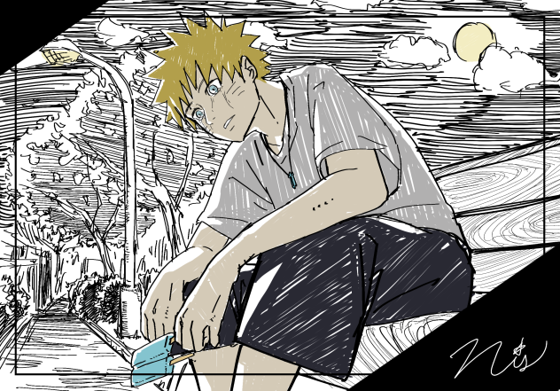 俺が火影になるとこ見ててもらいたかった Ibispaint