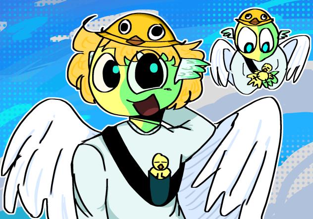 fanart for a feathery duck lad