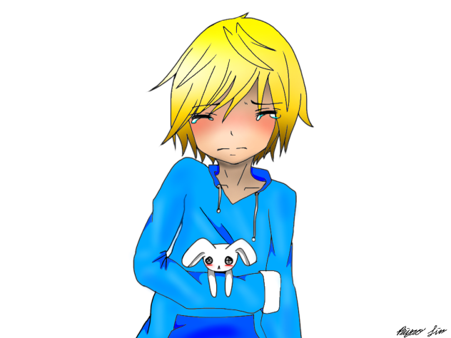 crying boy - ibisPaint