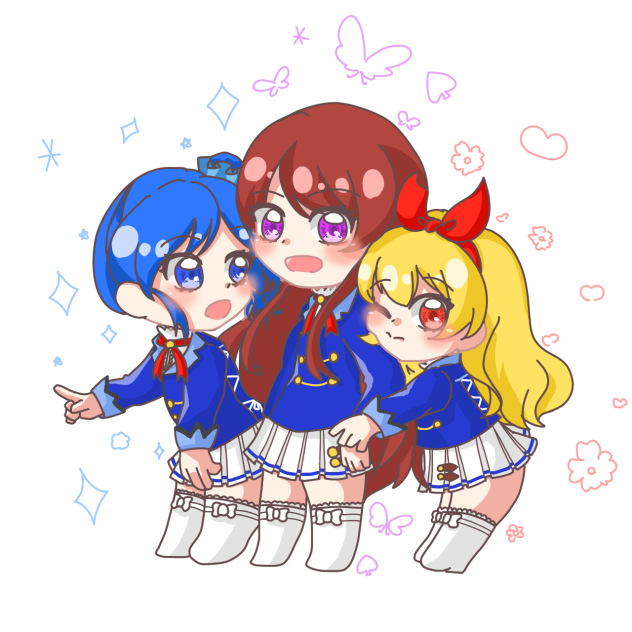 アイカツ (トレス素材使用)
