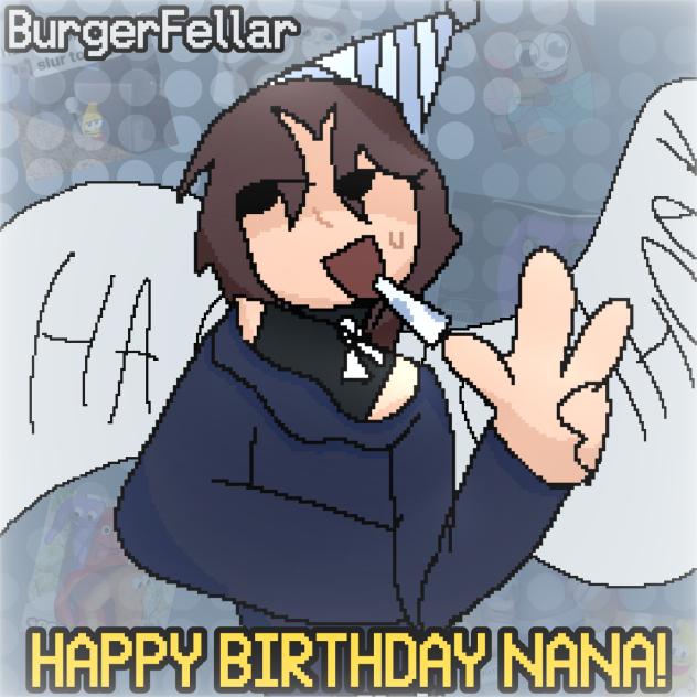 Happyeth Earlyeth Birthdayeth Nanaeth!