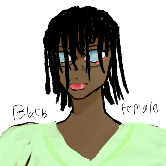 Beautiful black female she’s lesbian