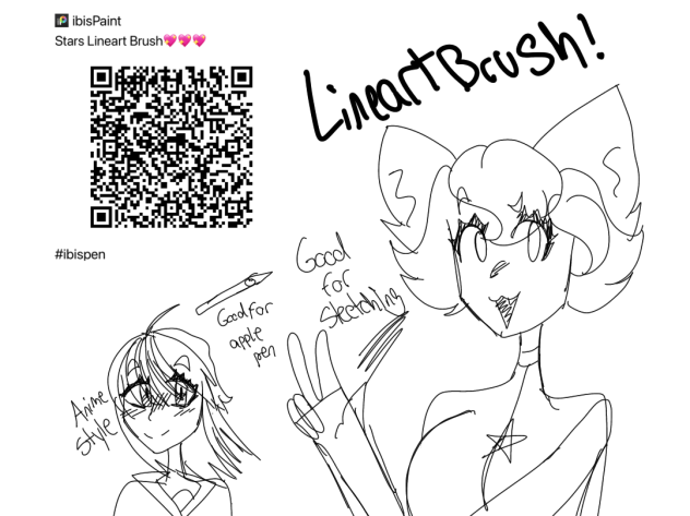 Stars Linart Pen 💖💖