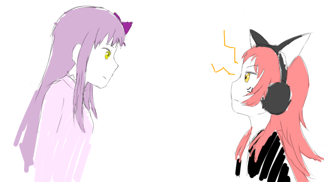 友希那とチュチュ