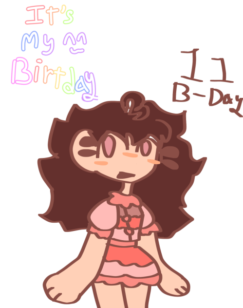 MY BIRTHDAY!