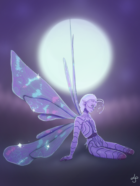 Purple moon fairy!