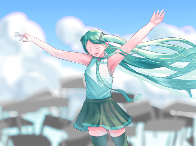 38・初音ミク　セカイ