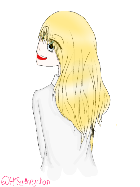 manga style girl