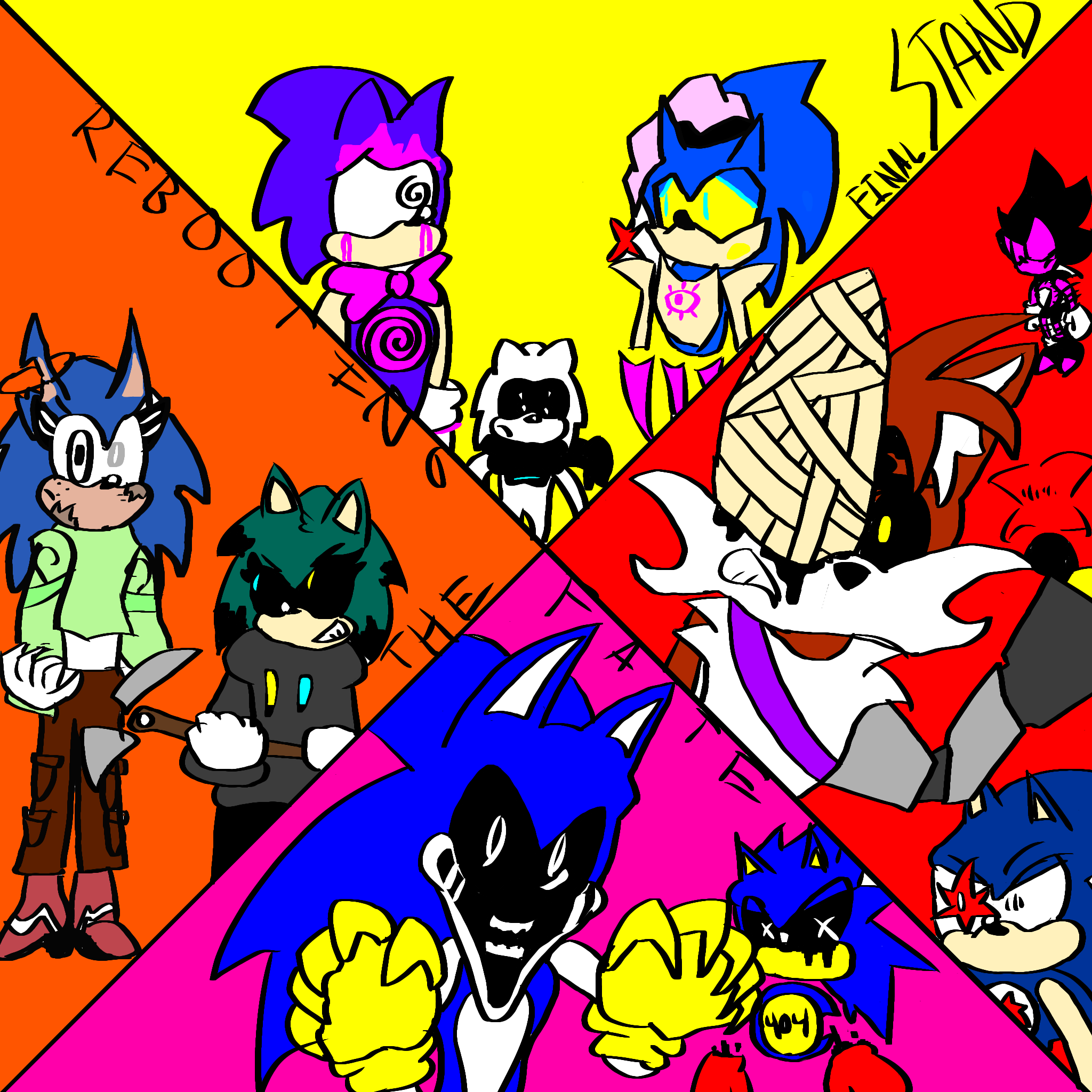 REBOOTING FATE (cover 2) - ibisPaint