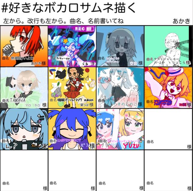 好きなボカロ合作！