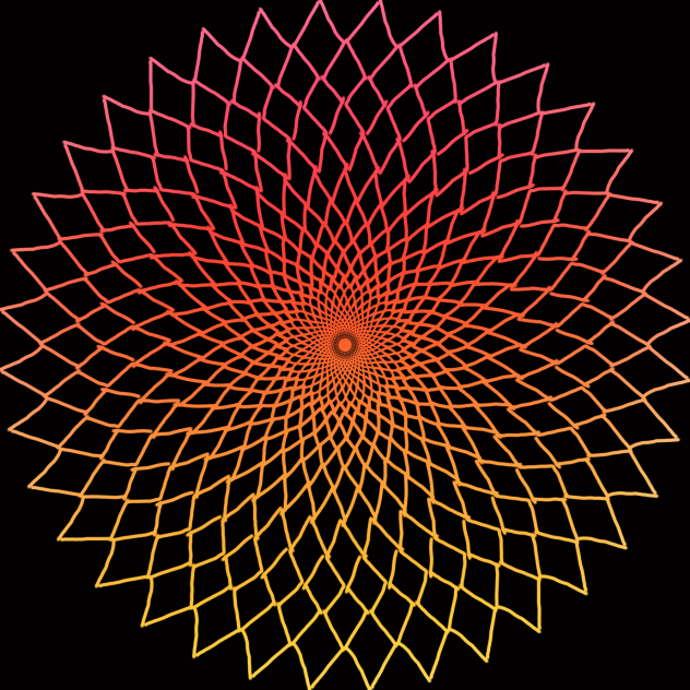 Sunset Lace pattern - ibisPaint