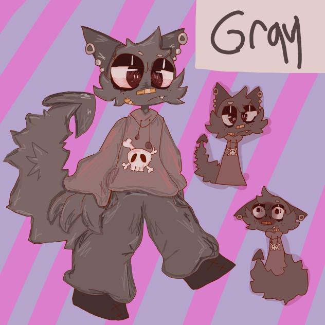 Hey emo boy (gray from sprunki)