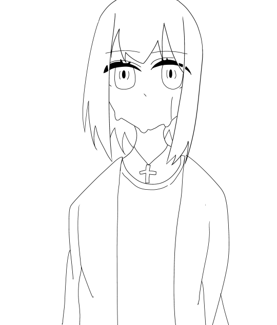 無題　塗り絵
