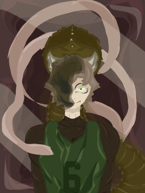 My blue lock oc based off me