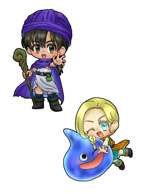 DQ5ステッカー風