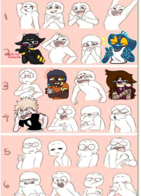 Cute Expression collab 😝🤩😏😁😘