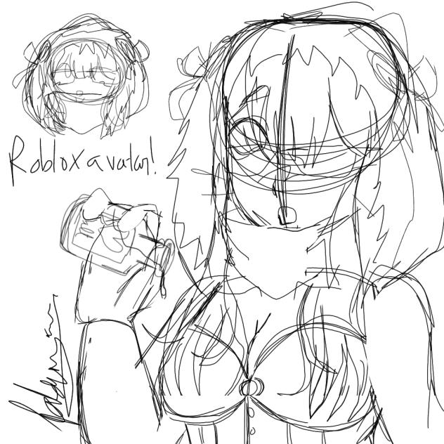 2 sin título – Roblox avatar! (sketch)