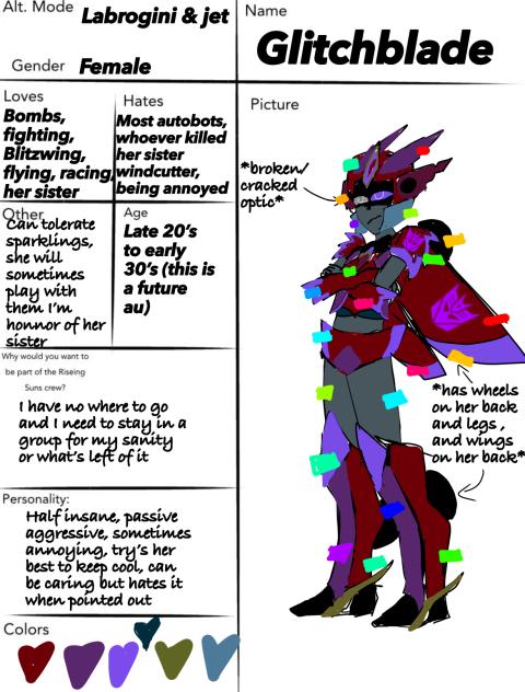 Glitchblades sign up