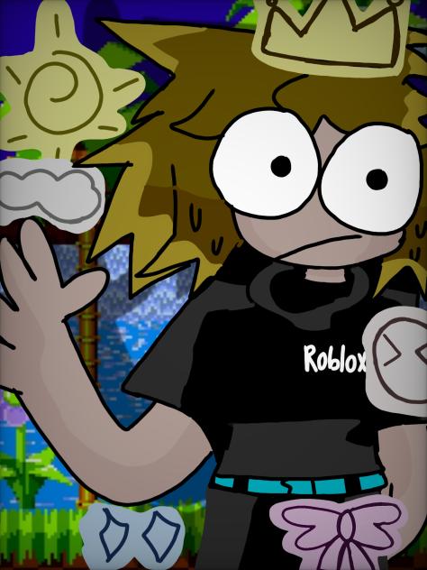 My brother's roblox avatar