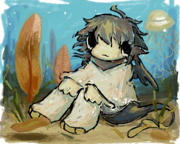 Swirlz alongside the first true animals