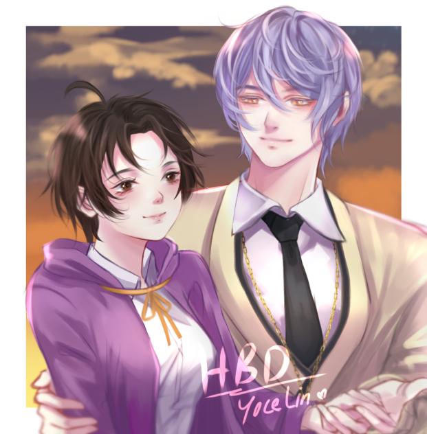 birthday fanart for my friend 💜