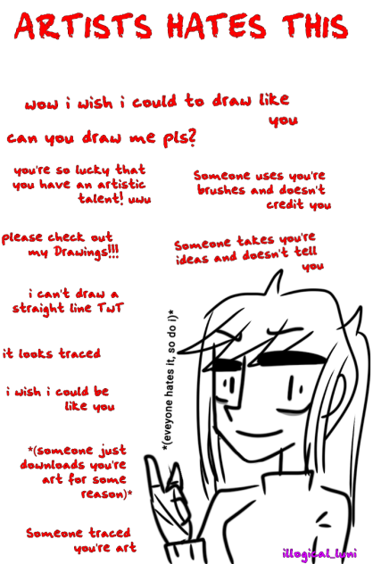 artists hates this