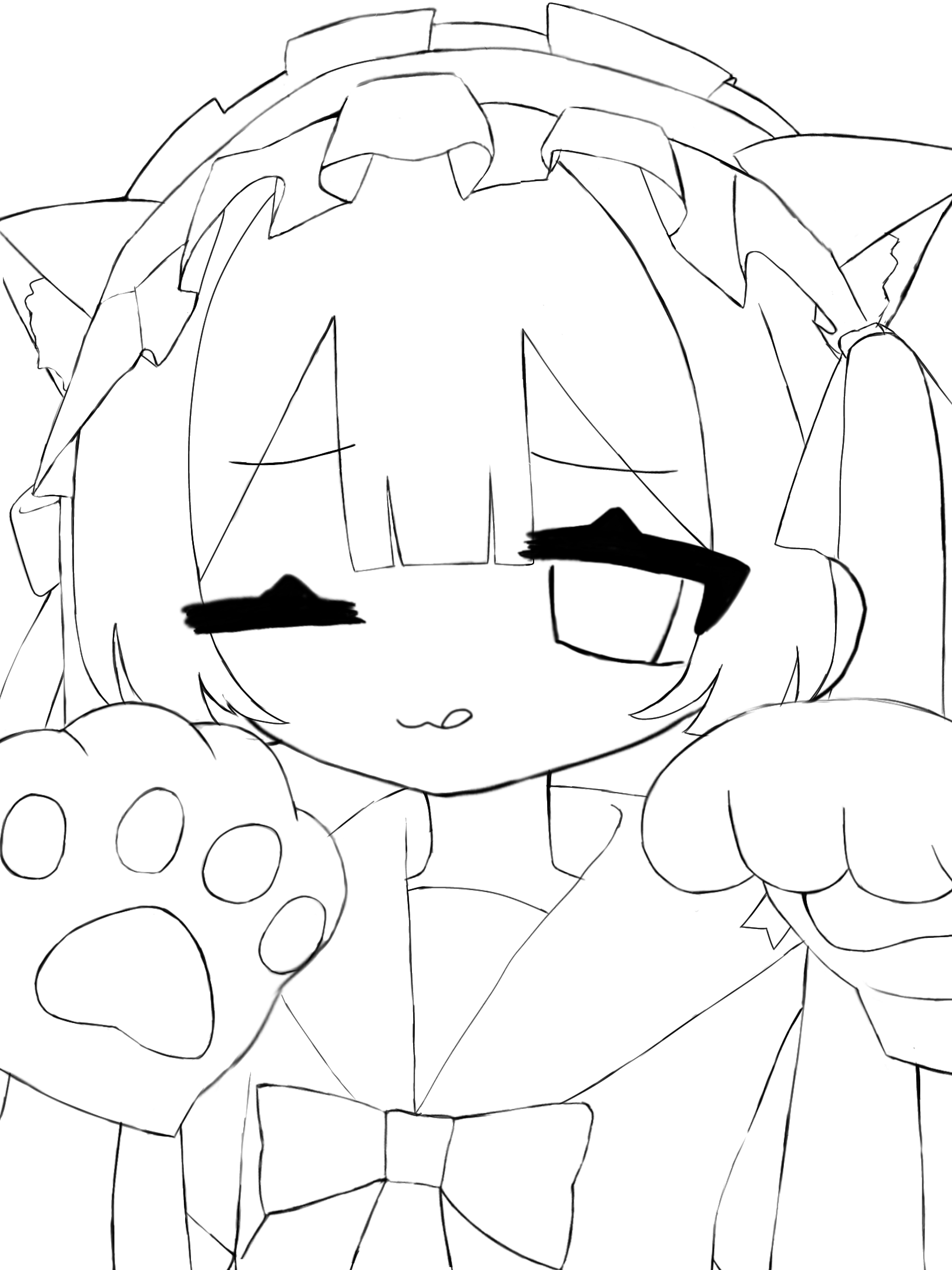 人気カラーの 🤍塗り絵🤍 - ibisPaint イラスト