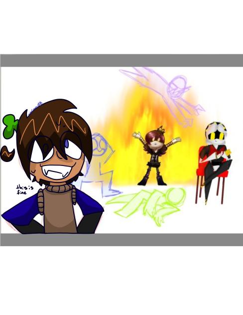there is a fire collab