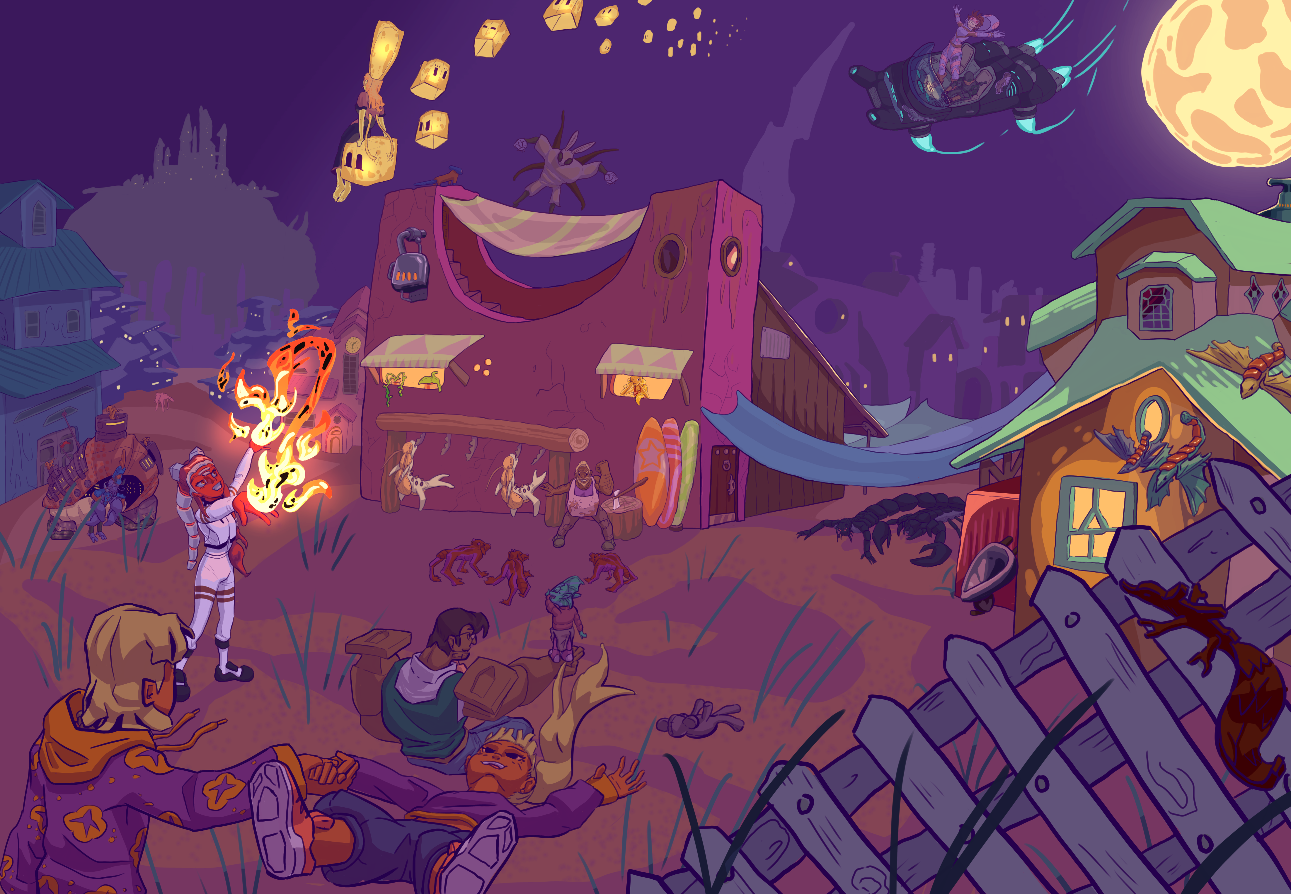 Genesis Spire City - ibisPaint