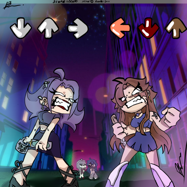 FNF CATFIGHT but ıts my oc's