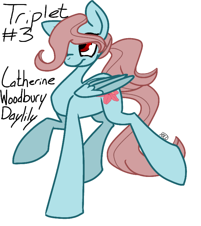 Catherine Daylily - ibisPaint