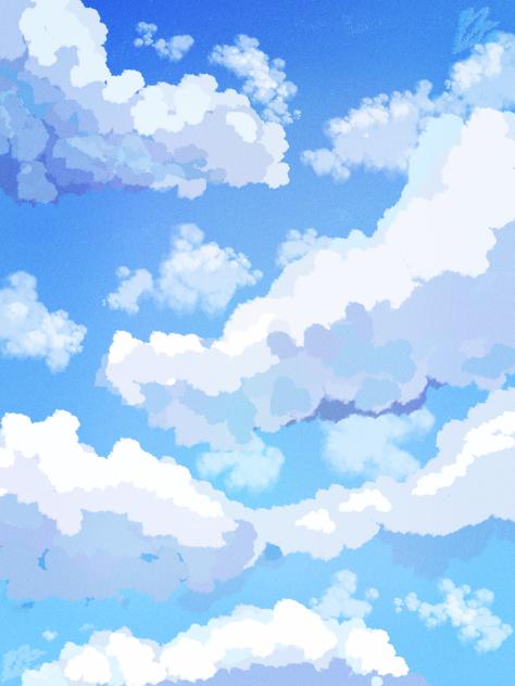 Clouds background (^u^ )