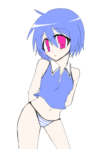 女の子描いたよ~~