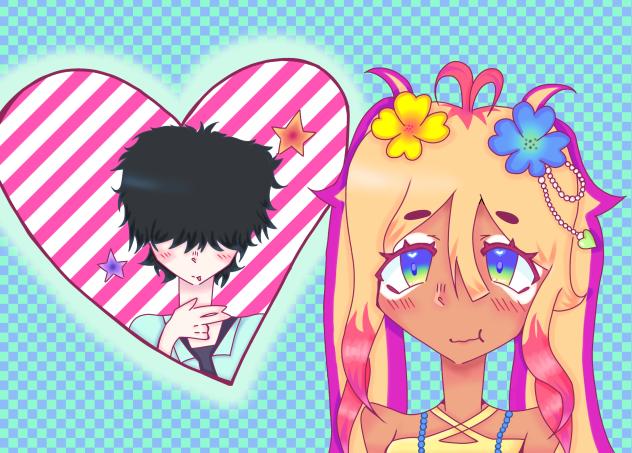 Airi y Niko 🤓👆