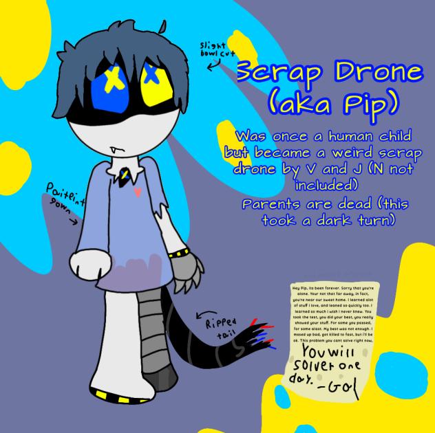 My md oc Pip (REMAKE)