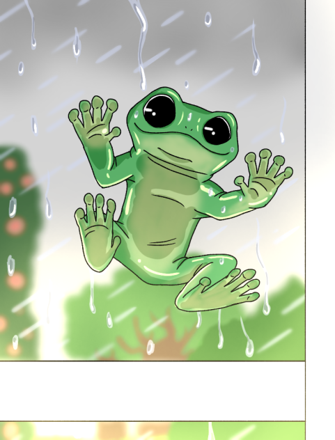 Aww! Look Who Wants to Come in!❤️🐸❤️