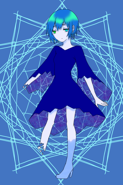 青