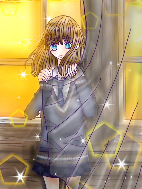 夕暮れ