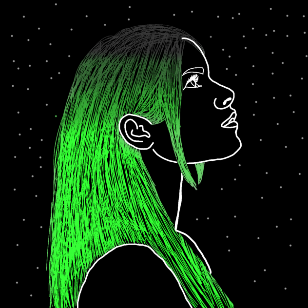 inktober day 13 vibrant