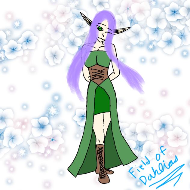 Elf princess of the forest