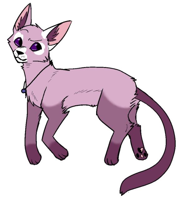 Friends hazbin hotel OC as cat